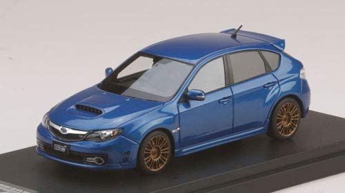 MARK43 1/43 スバル インプレッサ WRX STI (GRB) 純正オプション搭載車 WR ブルーマイカ 完成品